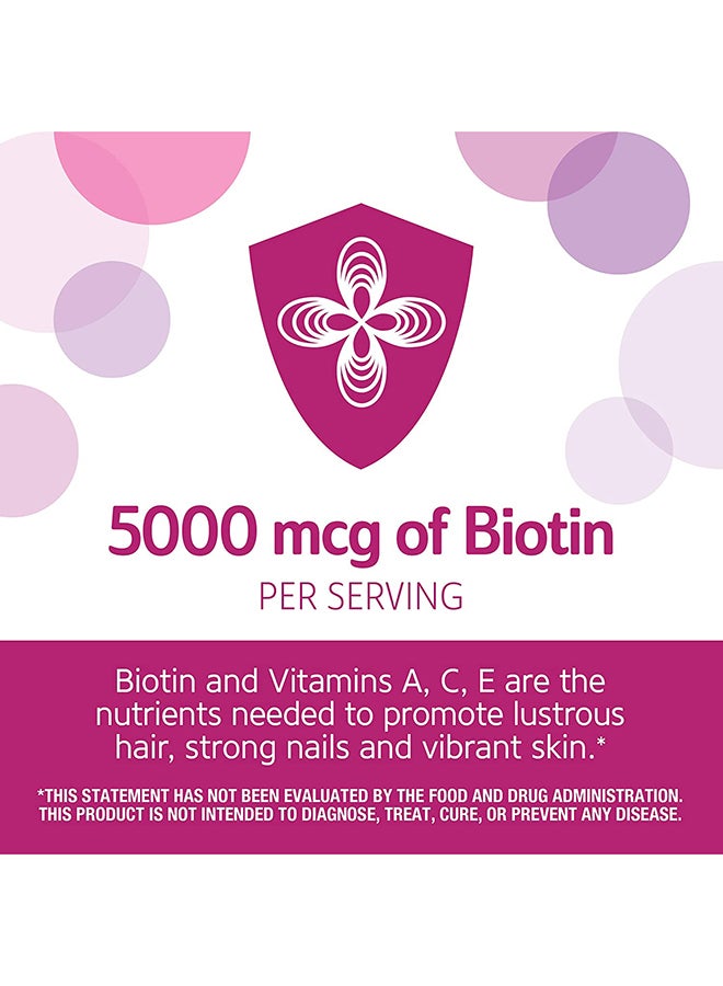 21st Century Hair, Skin And Nails Dietary Supplement - 90 Tablets - Image 4